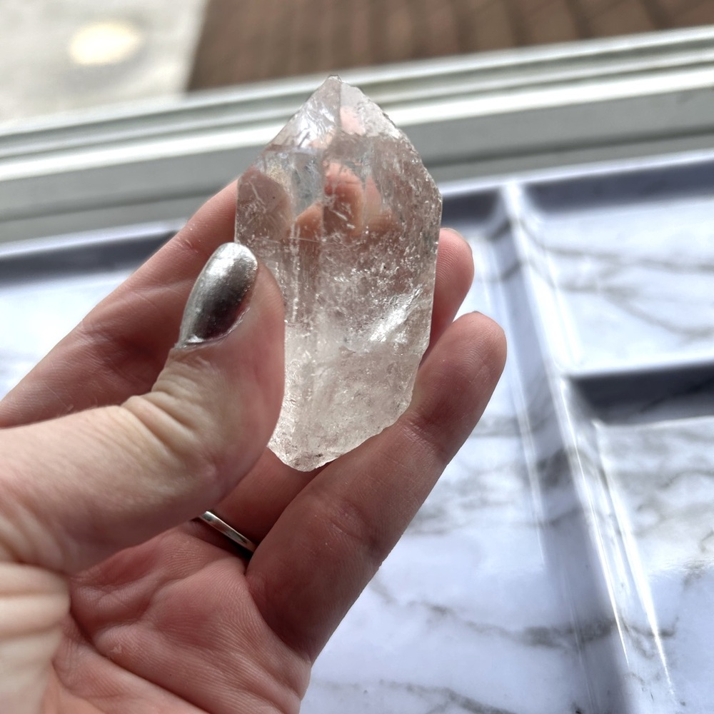 Clear Crystal Quartz Point